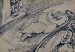 Viola Bindish (1918-2008) FEKVŐ AKT