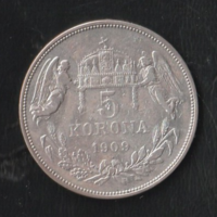 5 Korona 1909