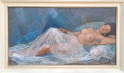 Somoskőy Ödön (1938-2001) : Fekvő akt