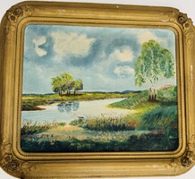 Természetkép - Olaj festmény