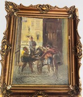 Gaál Ferenc - Olajfestmény