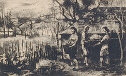 Bordás Ferenc (1911-1982) : Szüret
