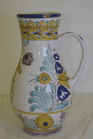 Habán majolika kerámia kancsó A263