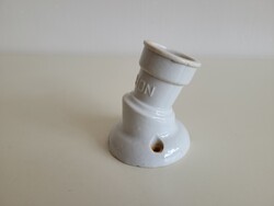 Régi vintage kőporcelán fali lámpa foglalat Noris porcelán falikar