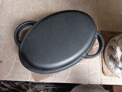 Új Kacsasütő Kenyérsütő Öntöttvas Grill Kemence Smoker grill tepsi edény