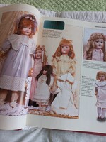 Album,antik porcelánbabákról,20 db kiadás