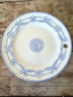 Wedgwood Indian Star, Melegentartó tányér