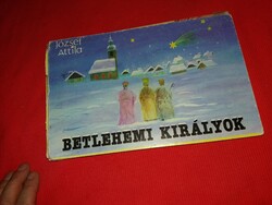 Régi József Attila : Betlehemi királyok - leporello - képes könyv képek szerint KELTA KFT