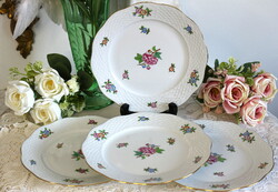 Herendi porcelán, Eton mintás süteményes tányér, 4 db, külön-külön is
