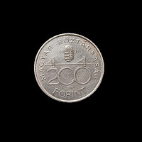 200 FORINT MAGYARORSZÁG - 1993 PP veret - 12 GR - 500 -AS TISZTA EZÜST!