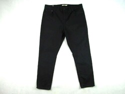 EREDETI LEVIS 721 HIGH RISE SKINNY (18W - XL) NŐI FEKETE SZTRECCSES FARMER