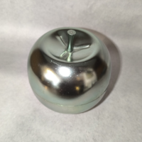 Zöld almába rejtett pálinkás pohár szett