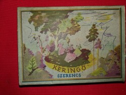 Régi 1969 SZERENCS KERINGŐ bonbonos papír donoz a képek szerint