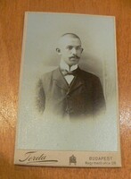 ANTIK KABINETFOTÓ TORDA JÓZSEF BUDAPEST