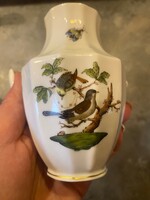 Herendi porcelán váza Rothschild  mintás