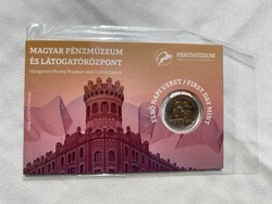 2022 Magyar Pénzmúzeum és Látogatóközpont 100 Forint elsőnapi veret bliszter