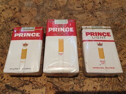 Retro bontatlan skandináv prince cigaretták együtt dohány trafikárú