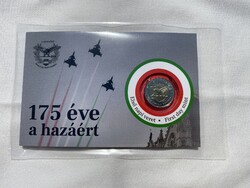 2023 175 éves a Magyar Honvédség 100 Forint elsőnapi veret bliszter