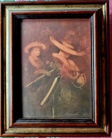 Vinczellér Imre(1953-) "Koncert előtt"