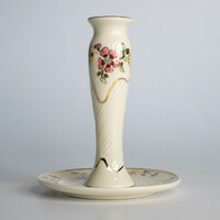Zsolnay Butterfly Pattern Candle Holder