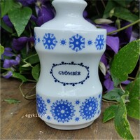 Alföldi porcelán kék mintás fűszertartó gyömbér