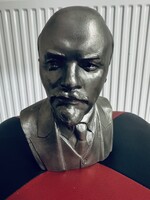 Lenin mellszobor,, fémötvözet