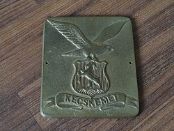 Repülős plakett Kecskemét
