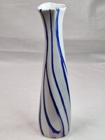 Aquincumi ritka art deco stílusú porcelán váza hibátlan állapotban 23,5 cm. magas