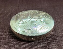 Art Deco ezüst díszdoboz – Ari D. Norman design