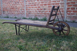 Virágtartó - talicska - felújított