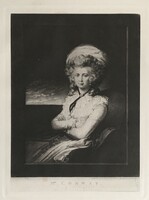 Valentine Green (1739-1813): Mrs Cosway portré metszet