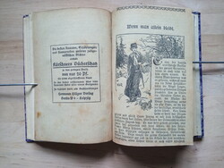 Kuriózum - Gótbetűs német könyv 100 éves két kisregény