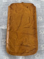 Bőr TOM TAILOR telefon tok, újszerű