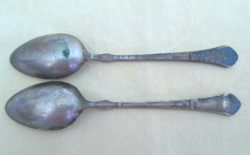 Kávéskanál argentor 20 - 2db egyben monogramos