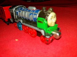 Retro eredeti ERTL minőségi fém mágneses THOMAS mozdony szeneskocsival a képek szerint 19