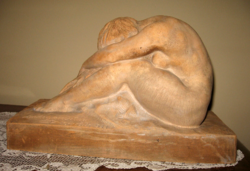 CSODÁS Székelykeresztúri Horváth Árpád Trianon Allegória kerámia szobor 1933