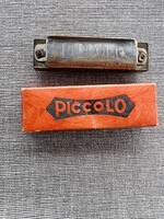 Vintage Piccolo szájharmonika – eredeti német gyártás, dobozával együtt