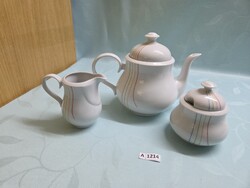 A1214 Alföldi szivárványos kávés kiöntő szett 3 db-os