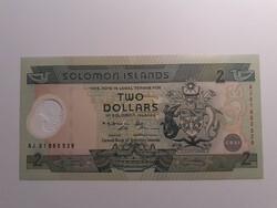 Salamon szigetek - 2 Dollar 2001 UNC polymer
