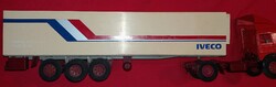 Régi ÓRIÁSI HUNGAROCAMION IVECO 73 cm hosszú modell / makett kamion autó a képek szerint