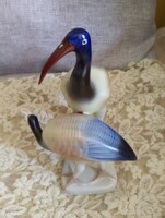 Gólya pár hollóházi 14 jelzett