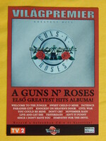 Reklám képeslap / zene / Guns N' Roses