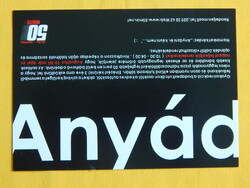 Reklám képeslap / Pizza futár - "Anyázni ér..."