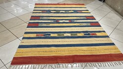 3971 Berber Kelim Kilim 100% Gyapjú Kézi Gyapjú Szőnyeg 165X245CM ingyen futár