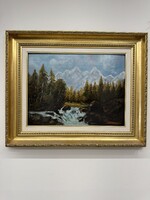 Természetkép - Olajfestmény