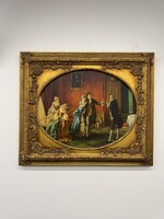 Nemes Emberek - Olajfestmény