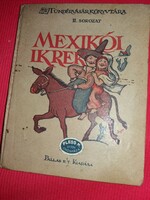 1926. Altay Margit : A mexikói ikrek - mese könyv Pallas Irodalmi és Nyomdai Rt.
