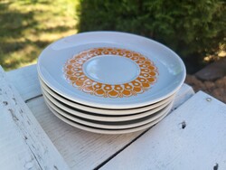 Alföldi porcelán_Gabriella teáscsésze alj_5 db-os szett