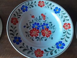 Falitányér népi falra akasztható hibátlan szép állapot