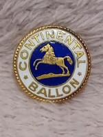 2504/43 Continental Ballon zománcozott gombjuk jelvény